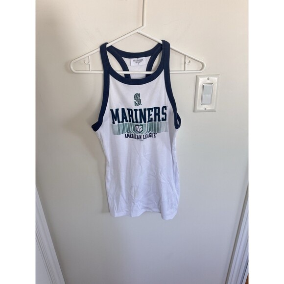 Soft As A Grape Women's Seattle Mariners MLB Tank M - Picture 1 of 4